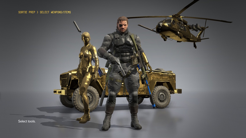 Metal Gear Solid V - Gold Loadout